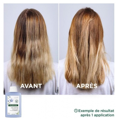 Klorane Volume - Cheveux Fins Shampoing au Lin Bio 200 ml