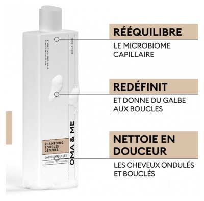 OMA & ME Shampoing Boucles Définies 250 ml