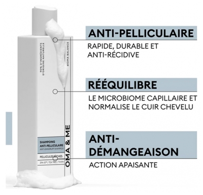OMA & ME Shampoing Anti-Pelliculaire 150 ml