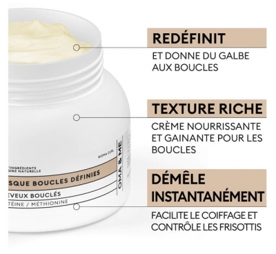 OMA & ME Masque Boucles Définies 250 ml