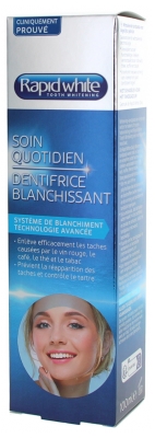 Rapid White Soin Quotidien Dentifrice Blanchissant 100 ml