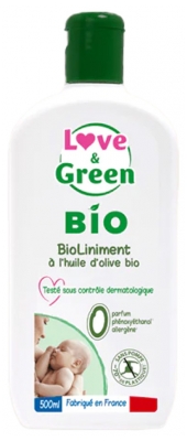 Love & Green BioLiniment with Organic Olive Oil 500ml
