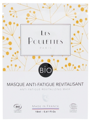 Les Poulettes Paris Masque Anti-Fatigue Revitalisant Bio 18 ml