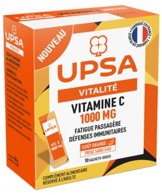 UPSA Vitality Vitamin C 1000mg 10 Sachets