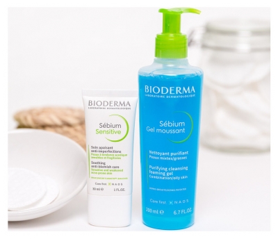 Bioderma Sébium Gel Moussant Nettoyant Purifiant 200 ml