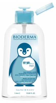 Bioderma ABCDerm H2O Eau Micellaire 1 Litre