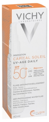 Vichy Capital Soleil UV-Age Daily Fluide Anti-Photovieillissement SPF50+ 40 ml