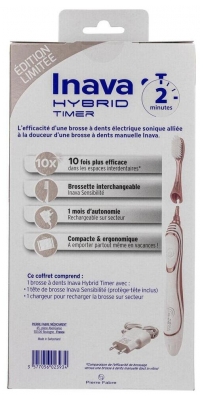 Inava Hybrid Timer Brosse à Dents Electrique Edition Limitée