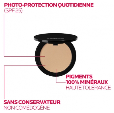 La Roche-Posay Tolériane Poudre Compacte Mineral 9.5 g - Teinte : 13 : Beige Sable