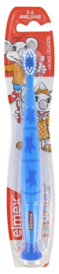 Elmex Soft Toothbrush Children Aged 3-6 - Colour: Blue