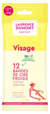 Laurence Dumont Institut Bandes de Cire Froide Visage 12 Bandes