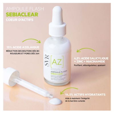 SVR Sebiaclear Ampoule Flash 30 ml