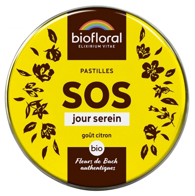 Biofloral Pastilles SOS Jour Serein Bio 50 g