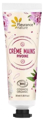 Fleurance Nature Organic Hand Cream 30ml - Fragrance: Peony