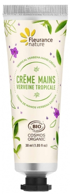 Fleurance Nature Organic Hand Cream 30ml - Fragrance: Tropical Verbena