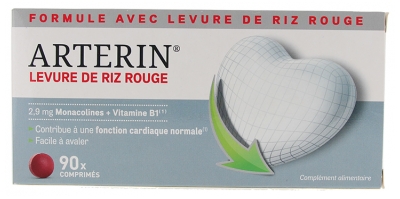 Arterin Red Rice Yeast 90 Tablets