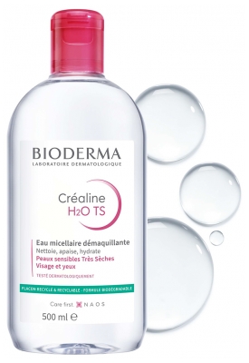 Bioderma Créaline H2O TS Micellar Cleansing Water 500ml