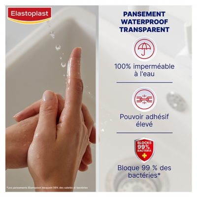 Elastoplast Waterproof 20 Pansements