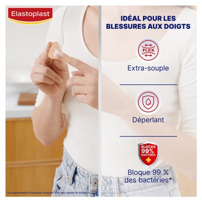 Elastoplast Pansement Spécial Mains 20 Pansements