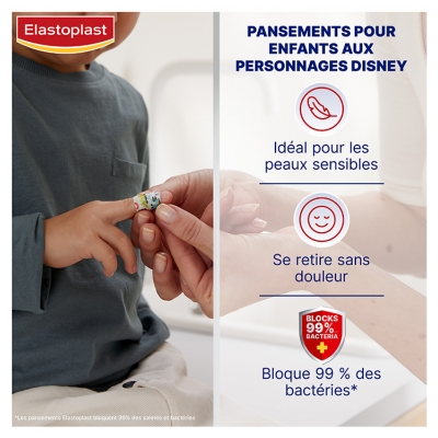 Elastoplast Pansement Sensible Enfants 20 Pansements 2 Formats