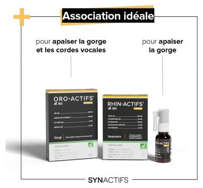 Aragan Synactifs RhinActifs Bio 10 Gélules