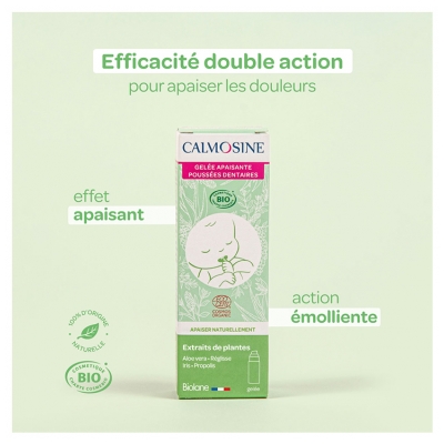 Calmosine Gelée Apaisante Poussées Dentaires Bio 15 ml