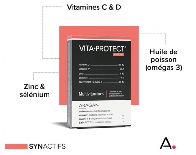Aragan Synactifs VitaProtect 30 Gélules