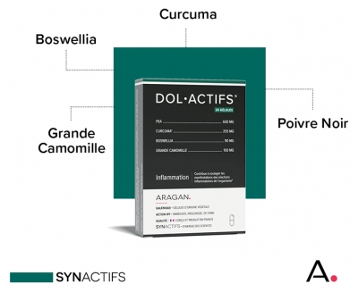 Aragan Synactifs DolActifs 20 Gélules