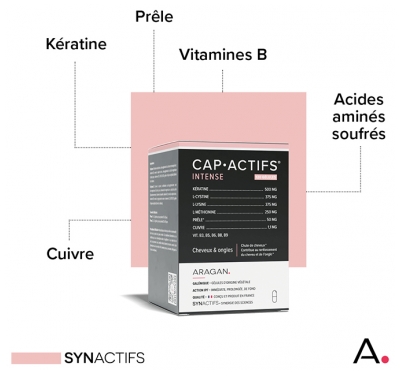 Aragan Synactifs CapActifs Intense 120 Gélules