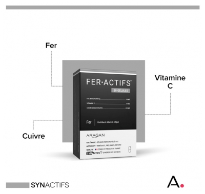 Aragan Synactifs FerActifs 60 Gélules