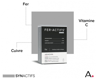 Aragan Synactifs FerActifs 60 Gélules