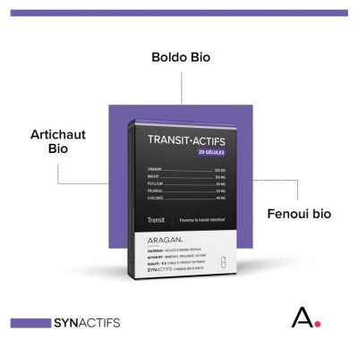 Aragan Synactifs TransitActifs 20 Gélules