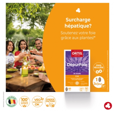 Ortis Foie DépurFoie 60 Comprimés