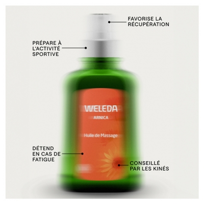Weleda Huile de Massage à l'Arnica 100 ml