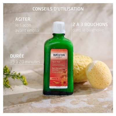 Weleda Bain Récupération Sportive à l'Arnica 200 ml