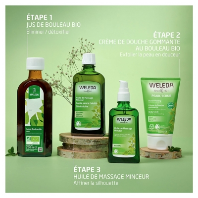 Weleda Huile de Massage Minceur au Bouleau 100 ml