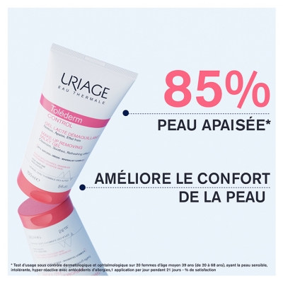 Uriage Toléderm Control Gel Lacté Démaquillant 150 ml