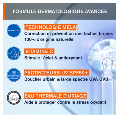 Uriage Dépiderm Soin de Jour Anti-Taches SPF50+ 30 ml