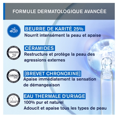Uriage Xémose Cérat Relipidant Anti-Irritations 200 ml