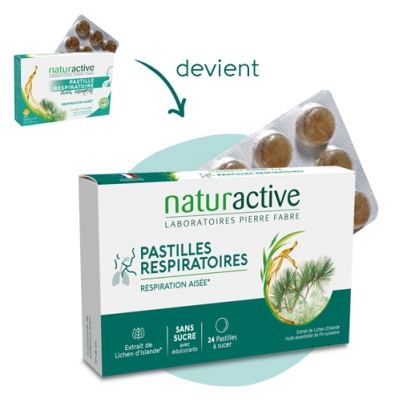 Naturactive Pastilles Respiratoires 24 Pastilles