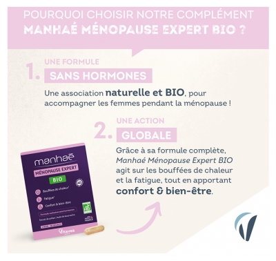 Vitavea Manhaé Ménopause Expert Bio 60 Gélules