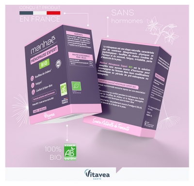 Vitavea Manhaé Ménopause Expert Bio 60 Gélules