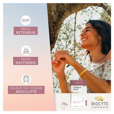 Biocyte Tenseur Forte Peau Raffermie 40 Gélules