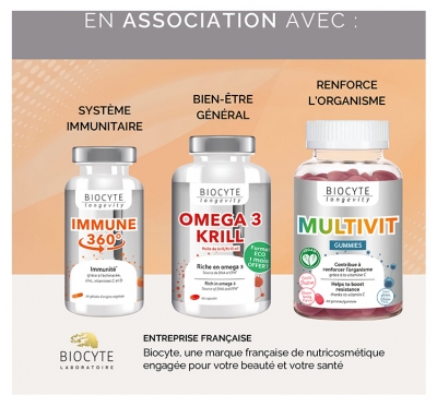 Biocyte Vitamine C/D3/Zinc Liposomal 14 Sticks