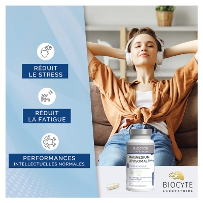 Biocyte Magnésium Liposomal 60 Gélules
