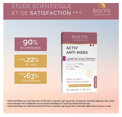 Biocyte Activ' Anti-Rides 30 Capsules