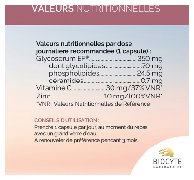 Biocyte Activ' Anti-Rides 30 Capsules