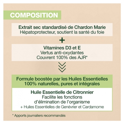 Pranarôm Aromaboost Détox 60 Capsules
