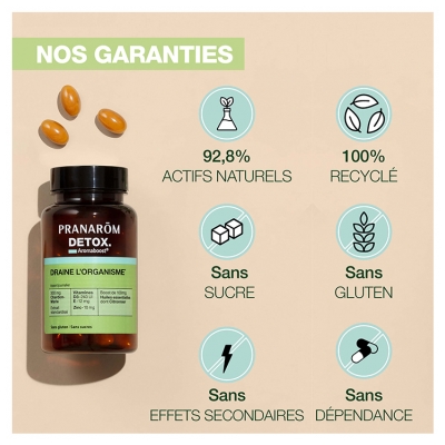 Pranarôm Aromaboost Détox 60 Capsules