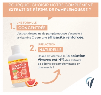 Vitavea Extrait de Pépins de Pamplemousse 200 ml